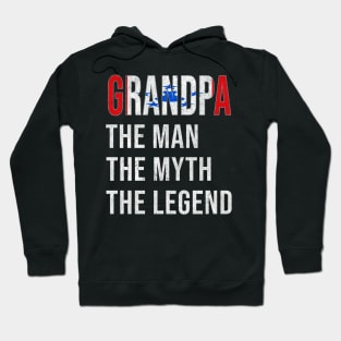 Grand Father Austral Islander Grandpa The Man The Myth The Legend - Gift for Austral Islander Dad With Roots From  Austral Islands Hoodie